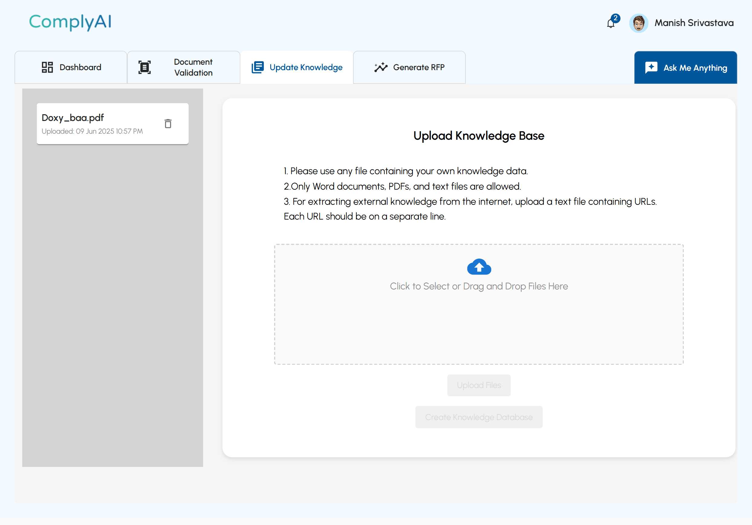 Knowledge base creation